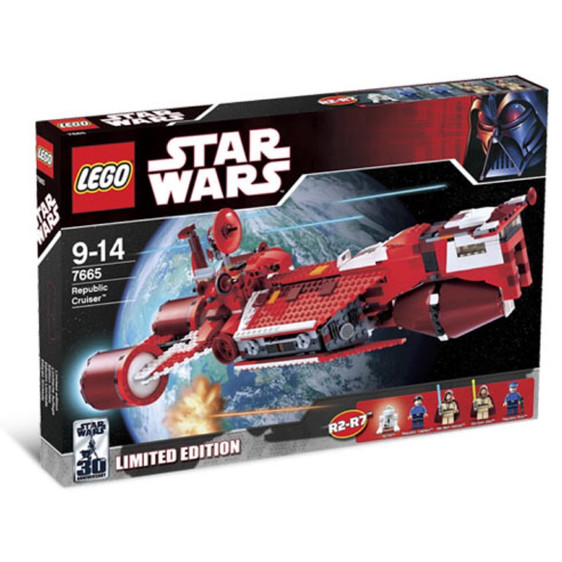 Lego Star Wars 7665 Republic Cruiser 樂高星際大戰 共和國巡洋艦 已絕版