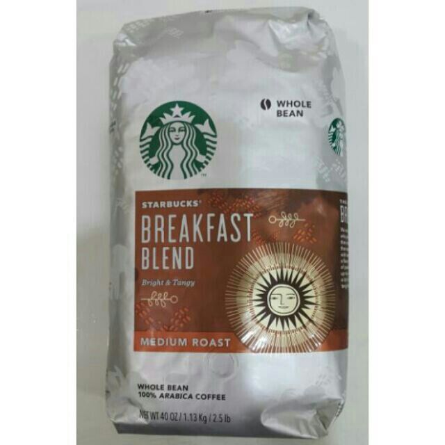 分享好喝咖啡半買半送 1.13公斤 COSTCOSTARBUCKS星巴克 Breakfast Blend 早餐綜合咖啡豆