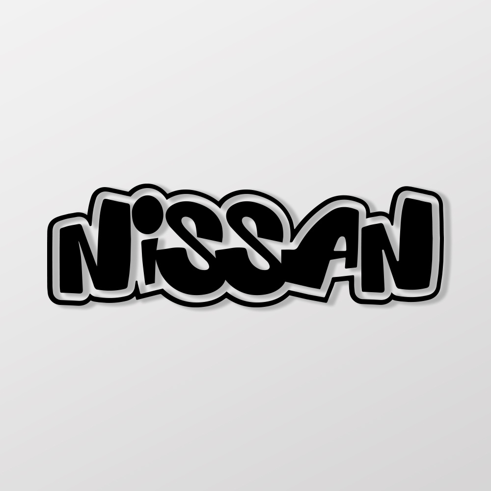 NISSAN/HHP/車貼 SunBrother孫氏兄弟 3M 反光貼紙 防水貼紙 車貼貼紙