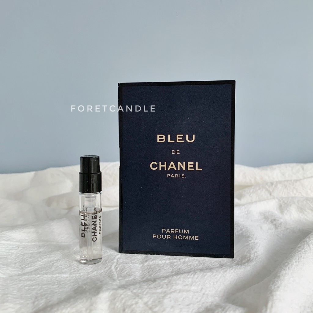 【蠟燭森林】Chanel 香奈兒 藍色 BLEU 小香 男性香精 針管香水 旅行瓶 試管香水 試管小香