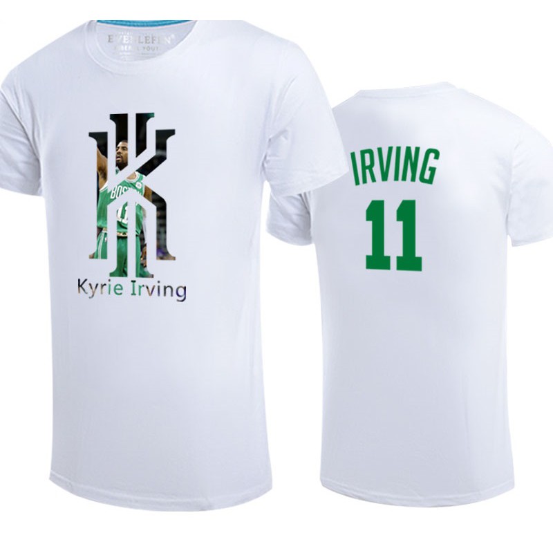 💖歐文Kyrie Irving厄文短袖棉T恤上衣💖NBA球衣獨行俠隊運動圓領衣服T-shirt男T塞爾提克籃球衣A17