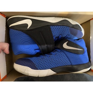 Nike 籃球鞋 ky2 寶藍色 尺寸5.5y=24cm 青少年 女生 小腳