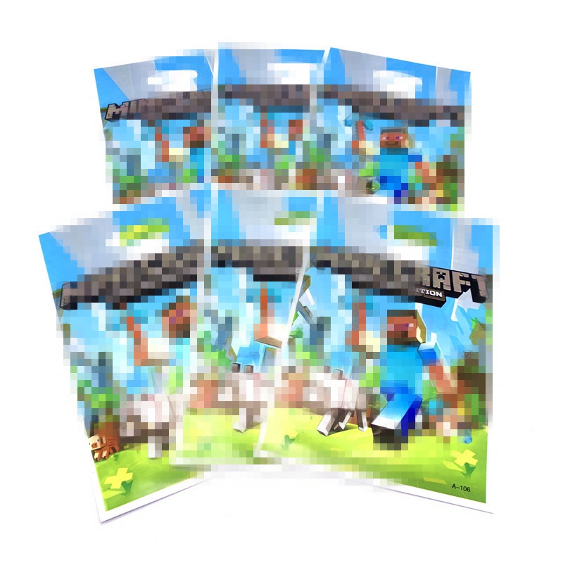 Minecraft主題派對用品遊戲世界一次性紙碟紙杯三角旗 蝦皮購物