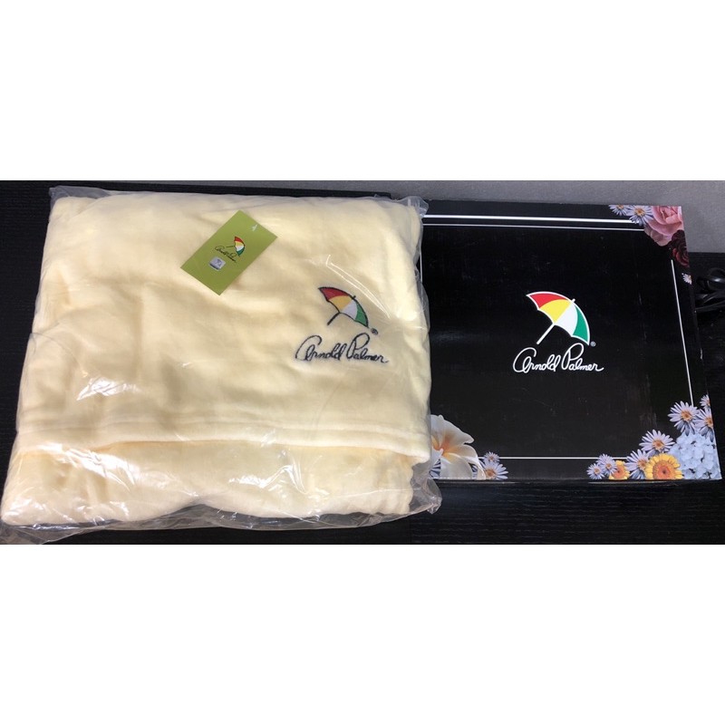 雨傘牌【Arnold Palmer】法蘭絨休閒毯