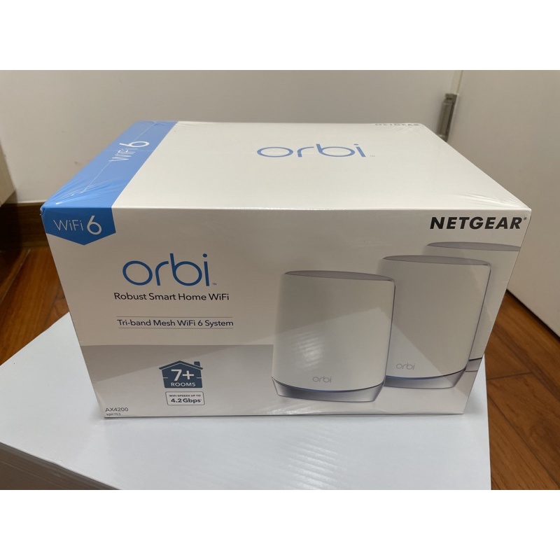 NETGEAR Orbi AX4200 三頻 WiFi 6 Mesh RBK753 全新便宜賣