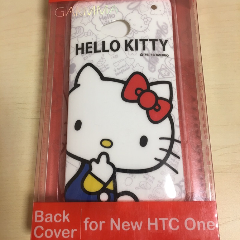 二手 HTC one hello kitty 手機殼 白色 台北可面交
