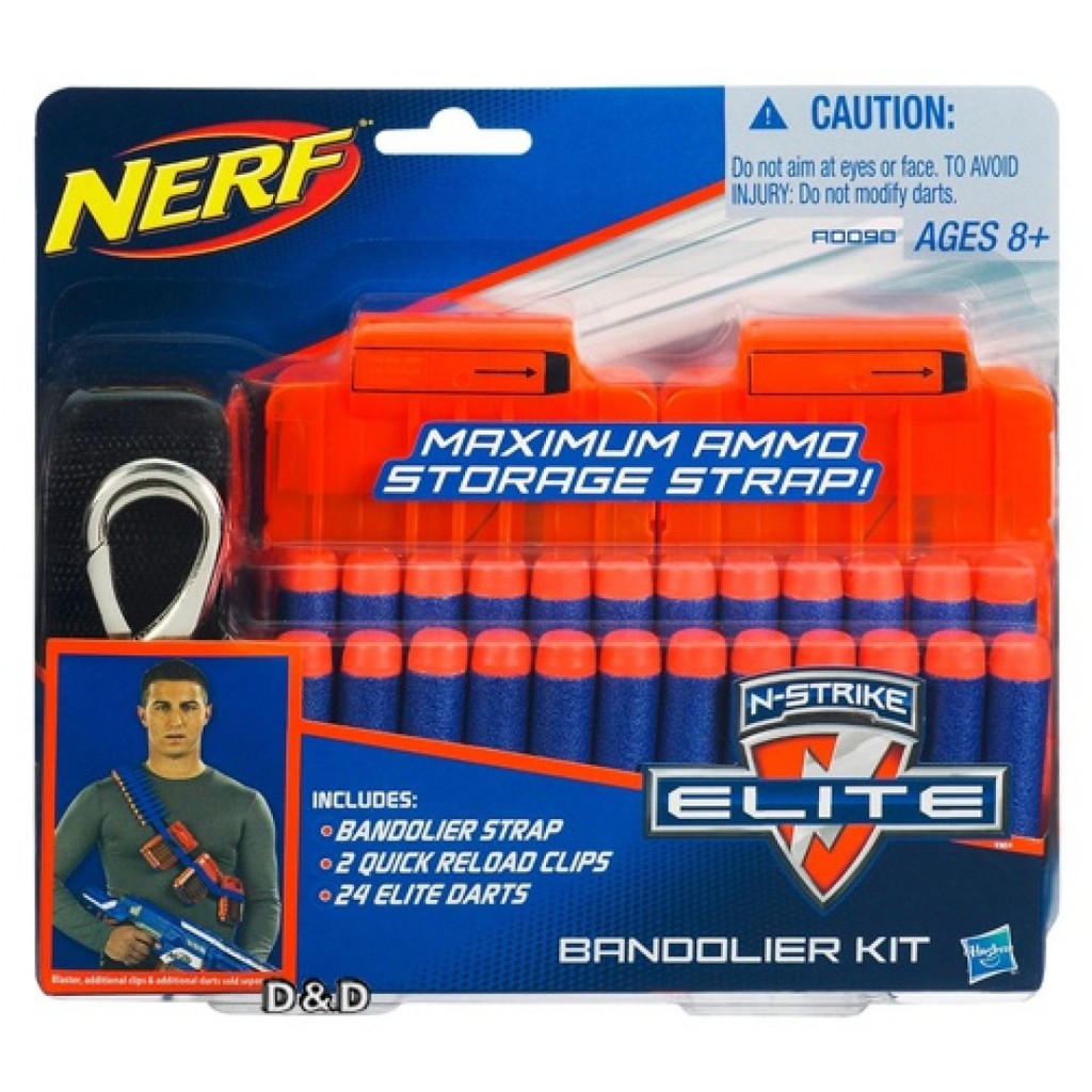 Hasbro NERF槍 - ELITE系列 戰鬥彈夾腰帶組