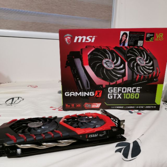 Msi GeForce gtx 1060 GAMEING X  6G