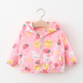 【☆花兒朵朵☆】新款小雞兔子風衣外套 秋季兒童外套 童裝