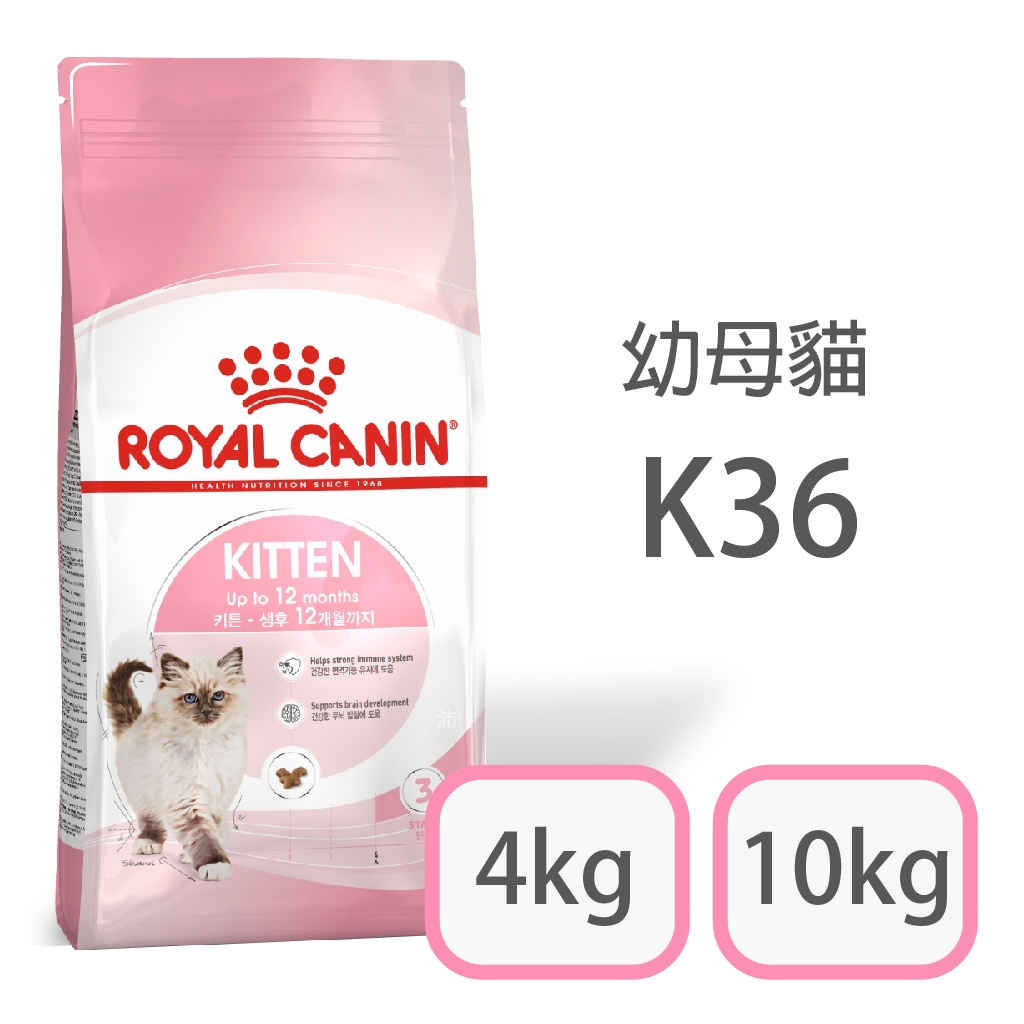 [日品現貨鋪]法國皇家 K36 幼母貓 4kg 10kg 幼貓 母貓 貓糧 貓飼料 飼料 幼貓飼料 皇家幼貓飼料 貓乾糧