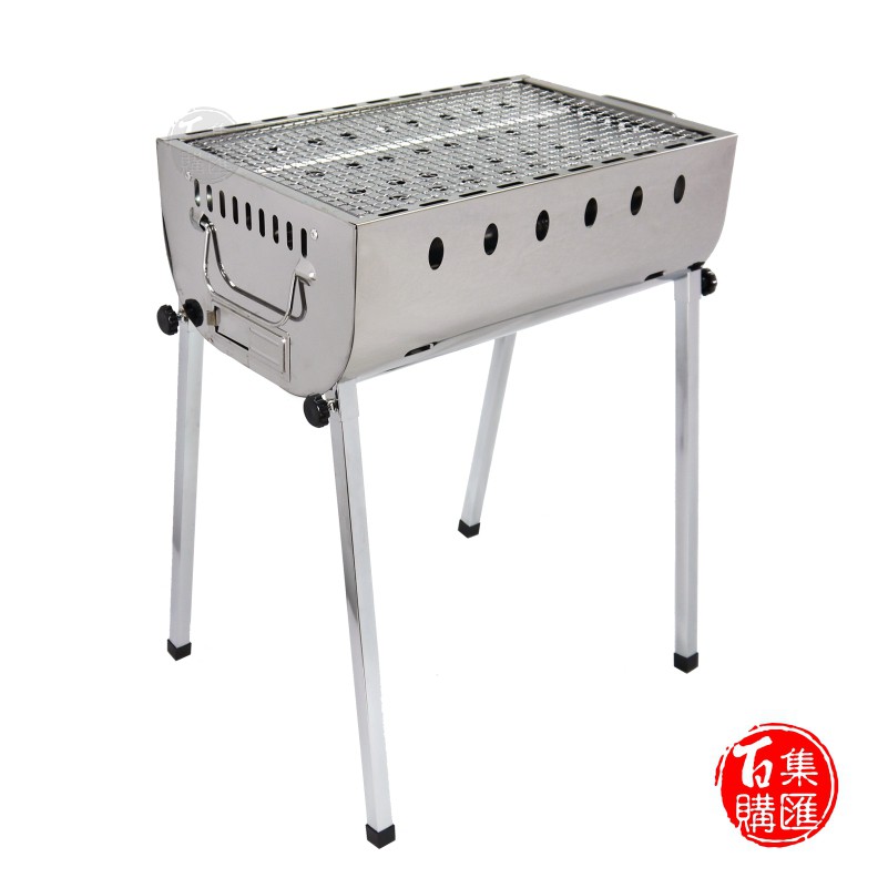 【集匯百購】不鏽鋼直立式烤肉架 烤肉爐 碳烤爐 燒烤爐 BH-100S