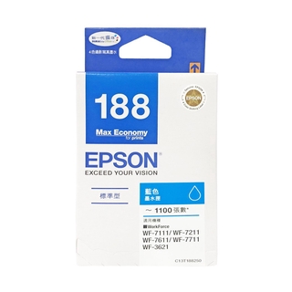 EPSON 188原廠墨水匣(藍) T188250 現貨 廠商直送 宅配免運