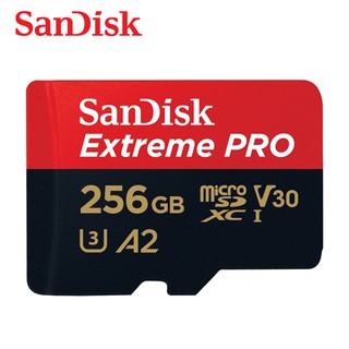 SANDISK Extreme PRO 256G A2 V30 micro SDXC U3 UHS-I 高速 記憶卡