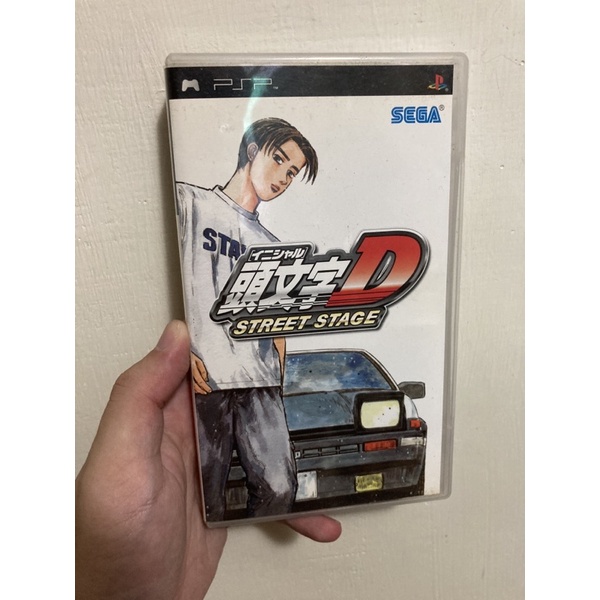 正日版 PSP 頭文字D 遊戲片 （ 賽車