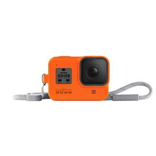 [最後現貨特價出清] GoPro 矽膠護套 附繫繩 AJSST-004 熔岩橘 HERO HERO8 相機專家 公司貨
