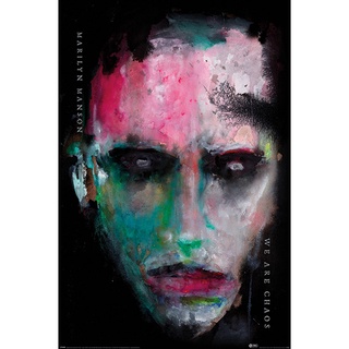 瑪莉蓮曼森 Marilyn Manson (渾沌 We Are Chaos) 英國進口海報
