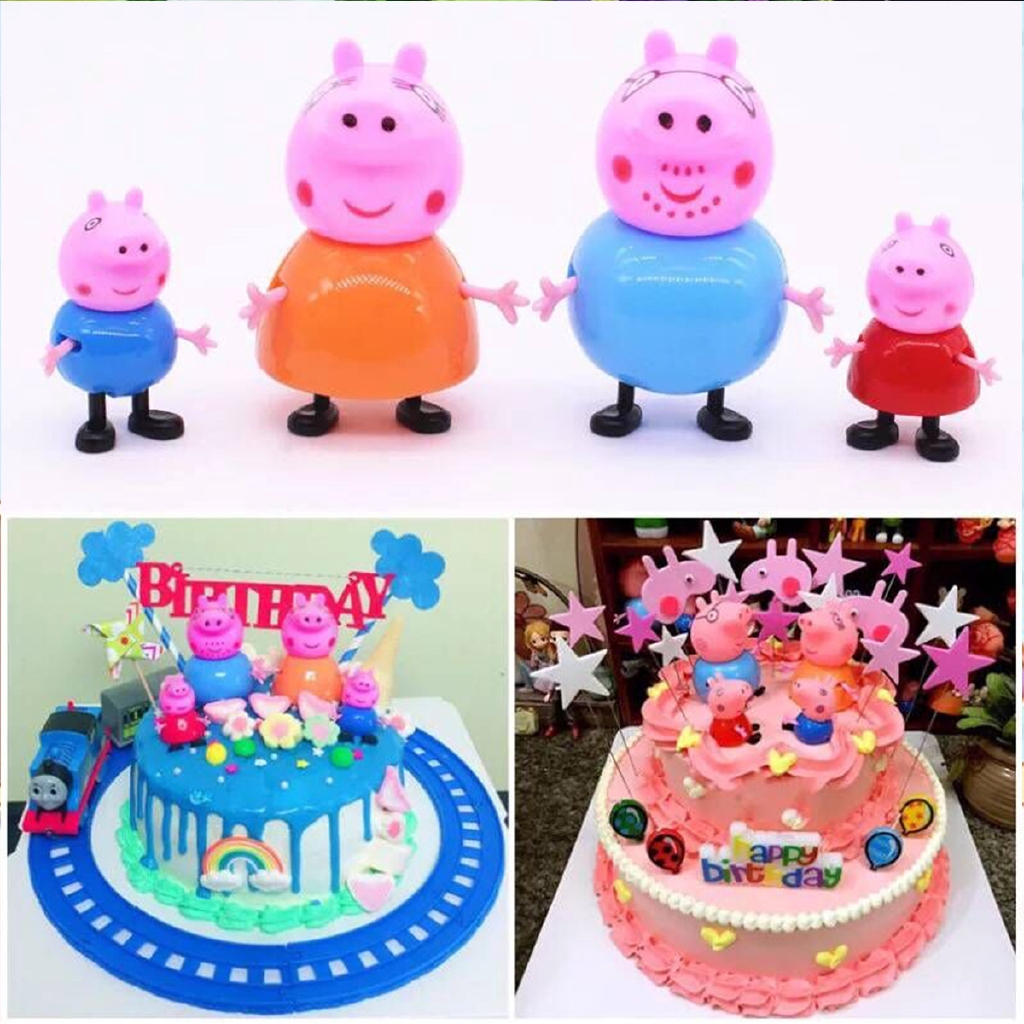 佩佩豬卡通造型蛋糕，可愛粉紅豬小妹生日蛋糕，小豬佩奇Peppa Pig | Whoscake客製化蛋糕宅配|﻿造型生日蛋糕推薦