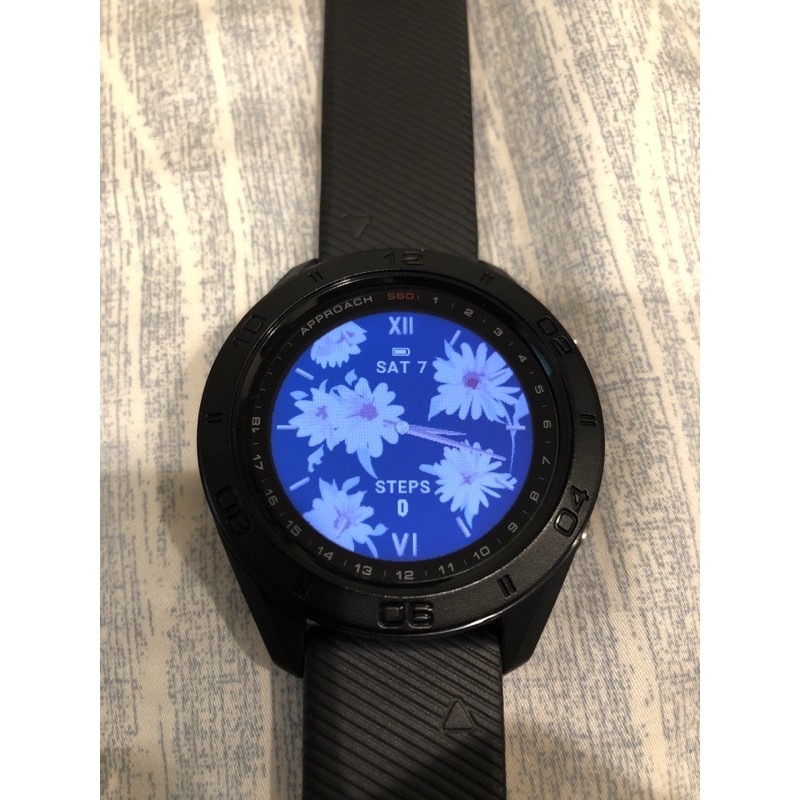 Garmin Approach S60 高爾夫 GPS 腕錶 黑色 使用一次（台北高雄可聊聊面交）