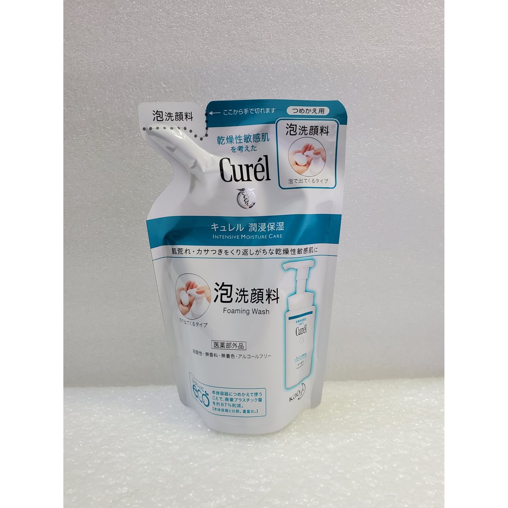 Curel 珂潤 潤浸保濕洗顏慕絲 補充包 130ml