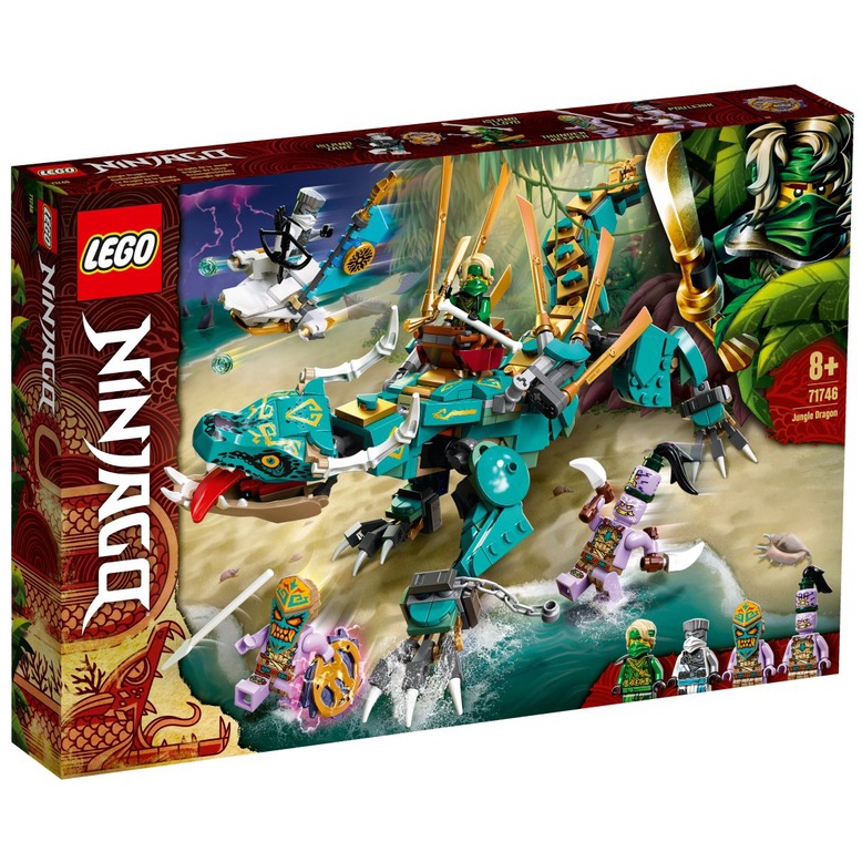 【台中OX創玩所】 LEGO 71746 旋風忍者系列 叢林龍 NINJAGO 樂高