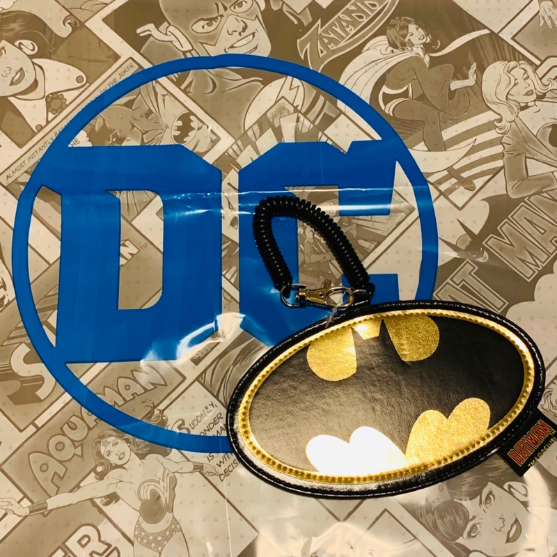 （日本代購雜貨）DC 蝙蝠俠 票卡夾 吊飾