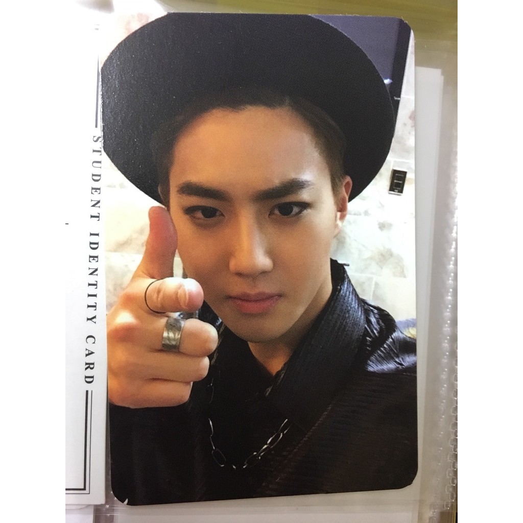 EXO EXODUS 韓版專輯小卡 SUHO 金俊勉小卡
