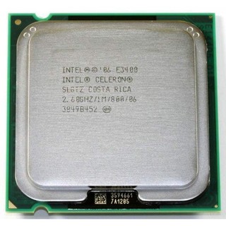 Intel Celeron-E3400 2.6GHz 雙核心CPU處理器 裸裝無風扇 腳位LGA775