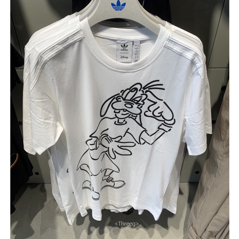 🏀ADIDAS ORIGINALS X DISNEY 運動短袖 聯名款 高飛 白色 男款 HC0646