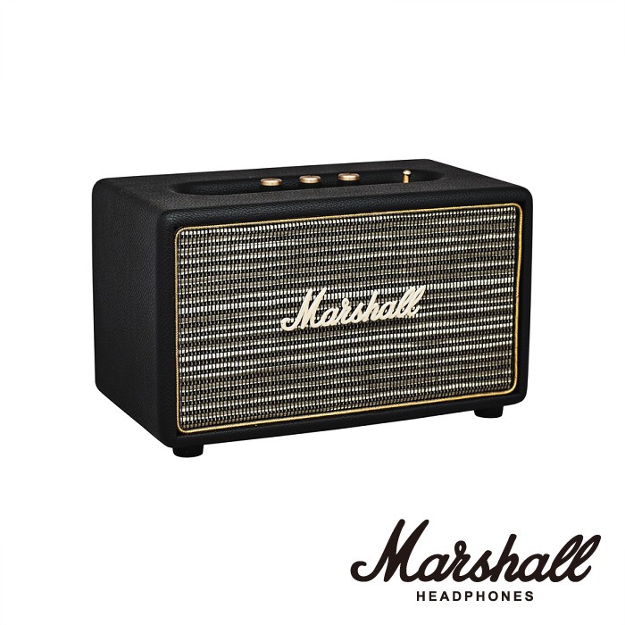 Marshall ACTON BLACK 無線藍牙喇叭 經典黑｜新一代aptX 高傳真藍牙技術 ｜MusicShop