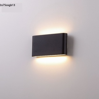【臺灣現貨可開票】現代簡約LED壁燈床頭雙頭牆壁燈 LED壁燈 戶外防水壁燈 過道燈 超薄壁燈 客廳 臥室 壁燈