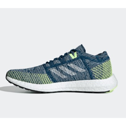 【紐約范特西】預購 adidas Pureboost Go B37804 編織 藍綠 慢跑鞋