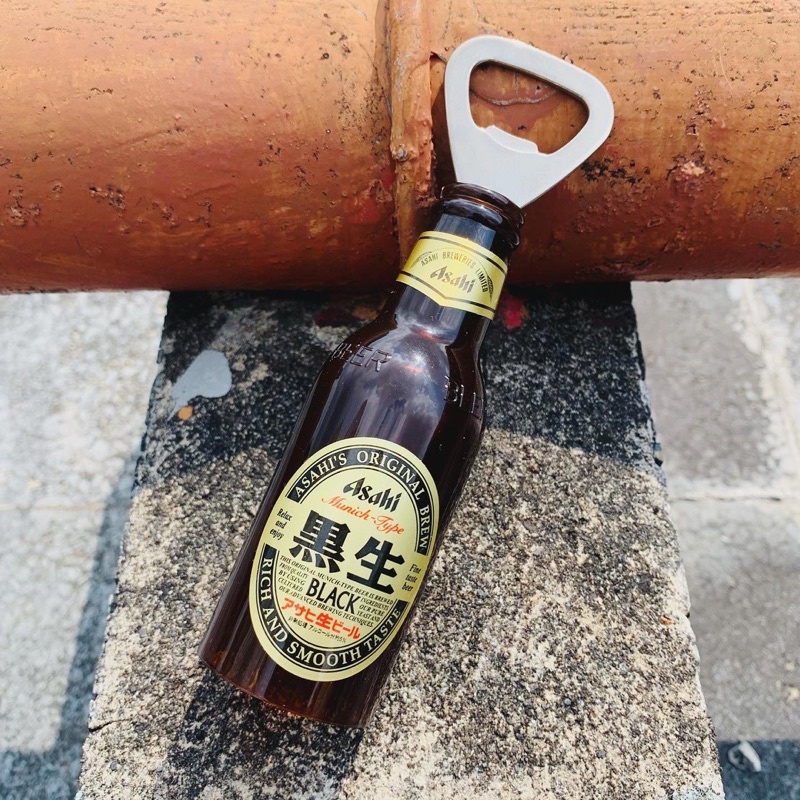 Asahi アサヒ  Asahi黑生 啤酒瓶造型 開瓶器｜朝日啤酒 / asahi啤酒 / asahi beer