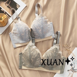 Xuan♥薄款前開扣哺乳內衣 舒適透氣孕哺內衣 聚攏孕婦內衣餵奶內衣 34-42BC