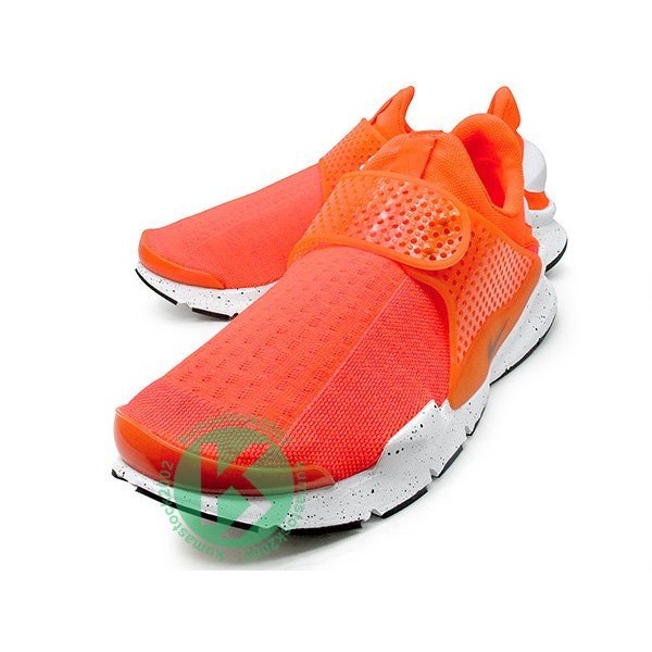 2016 NIKE SOCK DART SE 螢光橘 橘白 慢跑鞋 HTM 襪子 FRAGMENT 833124-800