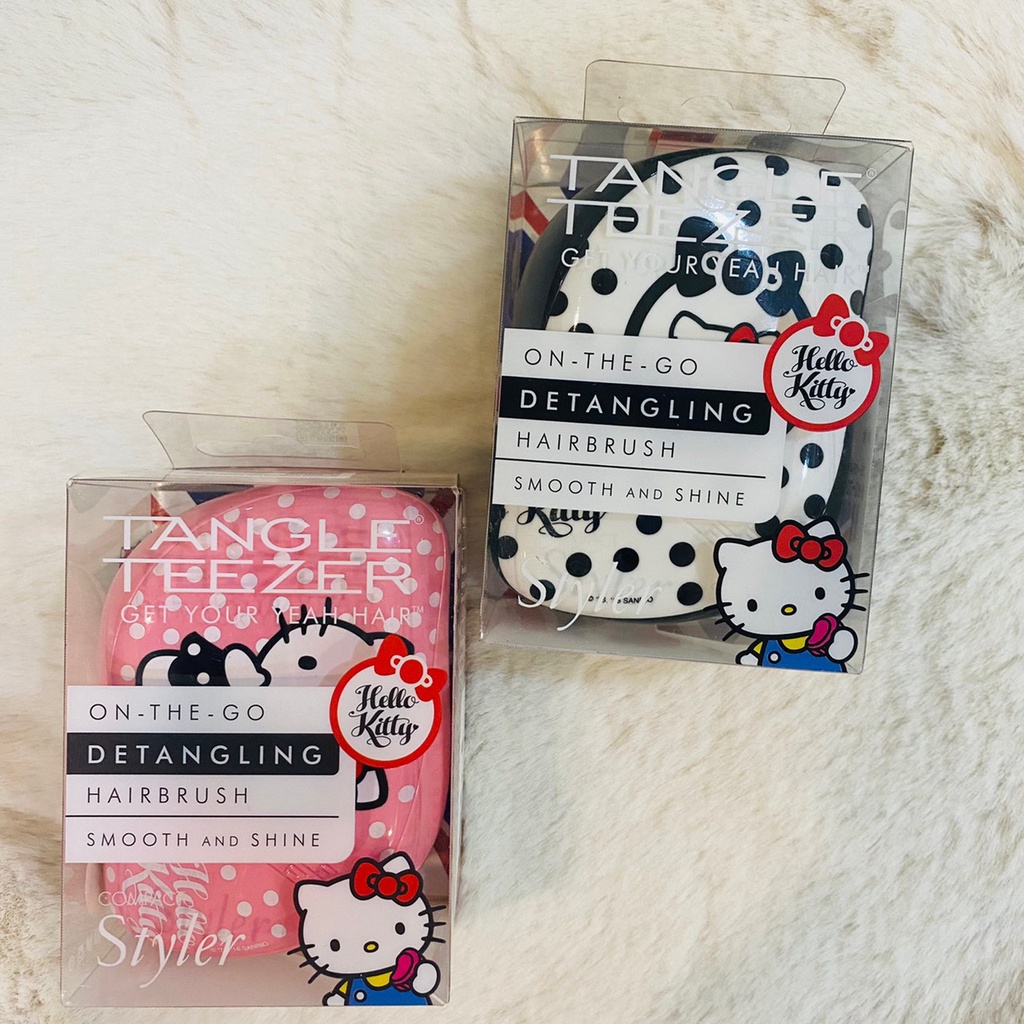 《現貨》Coco馬日本代購~日本帶回 正版 三麗鷗 抗靜電 魔法梳 hello kitty 凱蒂貓 梳子