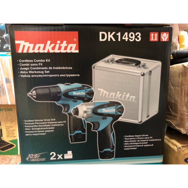 牧田 DK1493 10.8V 雙機 TD090+HP330 衝擊起子機+充電式起子電鑽