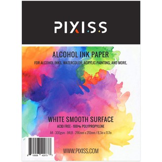 Pixiss 8.3 x 11.7 吋 25 張裝 酒精墨水 / 水彩 藝術專用紙 300 gsm 84 lb