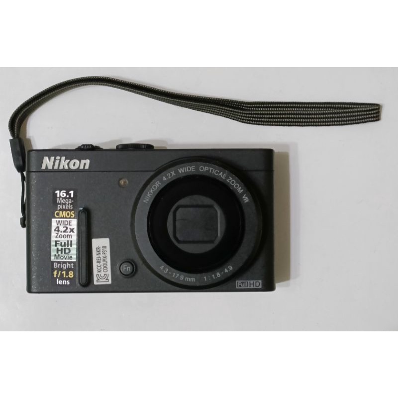二手 nikon coolpix p310數位相機(黑色)