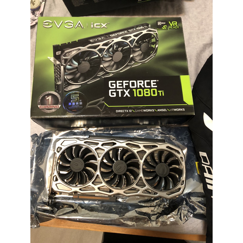 EVGA 1080Ti FTW3 三風扇  五年保