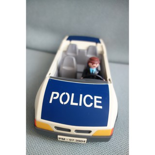 德國 Playmobil 摩比 警車 警察 玩具