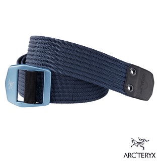 ARC'TERYX-LOGO尼龍腰帶 氣層藍