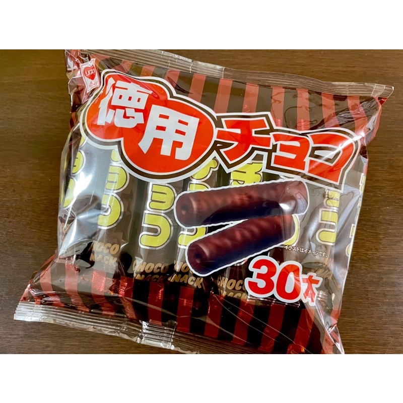 特價出清 德用巧克力棒 日本傳統零食 リスカ チョコ 30根入