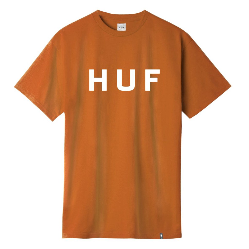 【HUF】Essentials OG Logo S/S Tee 短T (橘) 化學原宿