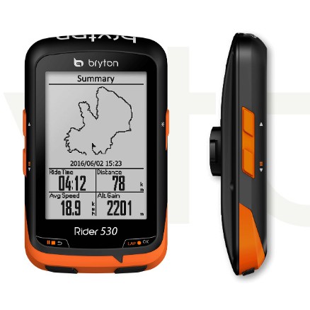 Bryton Rider 530 GPS 自行車記錄器 智慧型運動碼表
