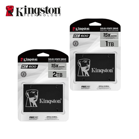 Kingston 金士頓 2.5吋 1TB 2TB SATA3 SSD 固態硬碟 SKC600 高速550MB