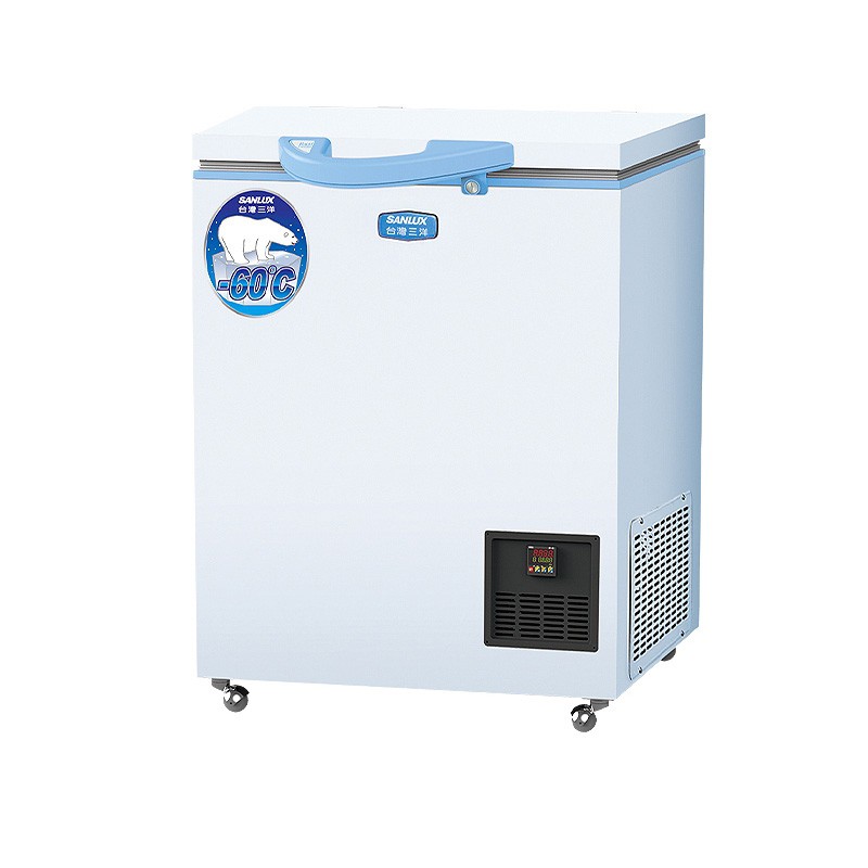 SANLUX台灣三洋TFS-100DD 100公升上掀臥式超低溫-70°C冷凍櫃(標準安裝) 大型配送