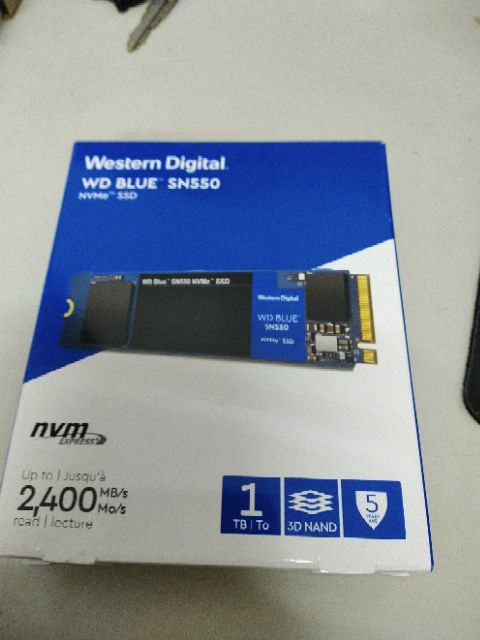 全新Western Digital WD Blue SN550 

1TB 5年保