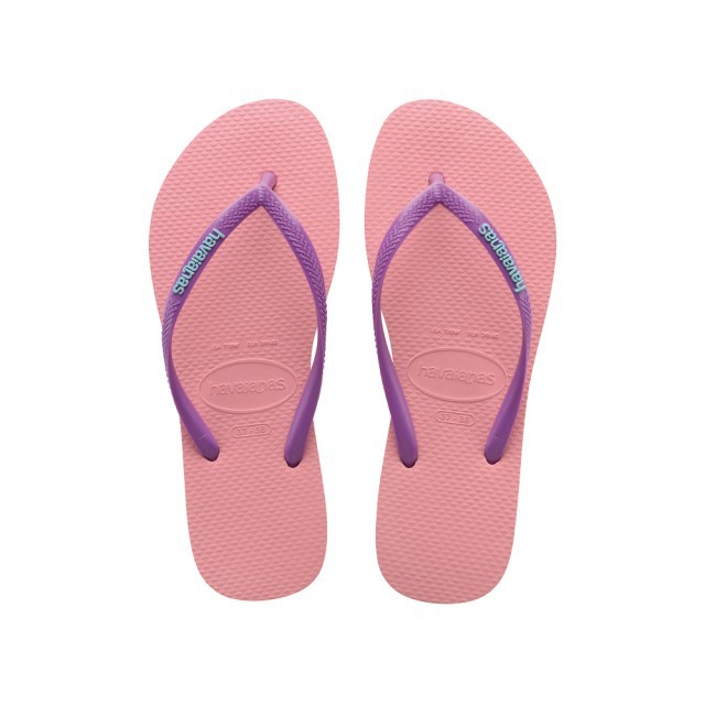 HAVAIANAS 夾腳拖 Slim Logo Pop Up 巴西 女款/ 4119787-5217W /運動達人