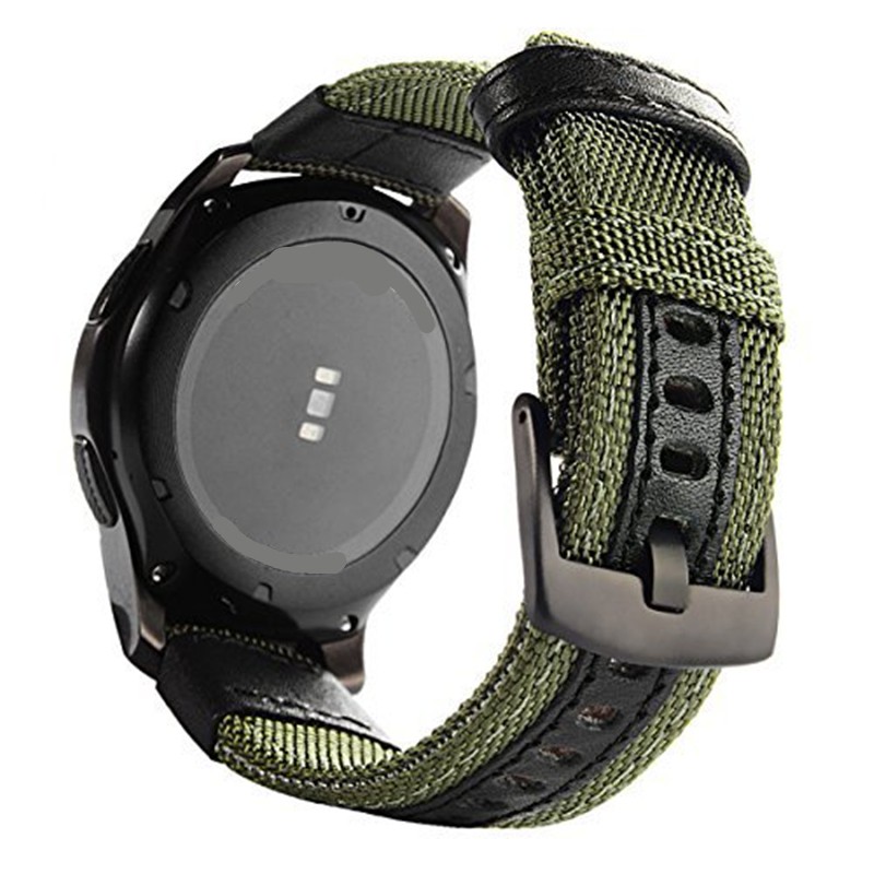 小米haylou RS3帆布錶帶 華為GT2尼龍吉普錶帶 venu2錶帶 華為watch 3pro錶帶20MM 22MM