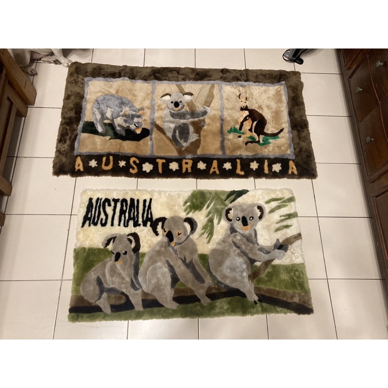 澳洲羊毛真皮毛毯（澳洲購買）